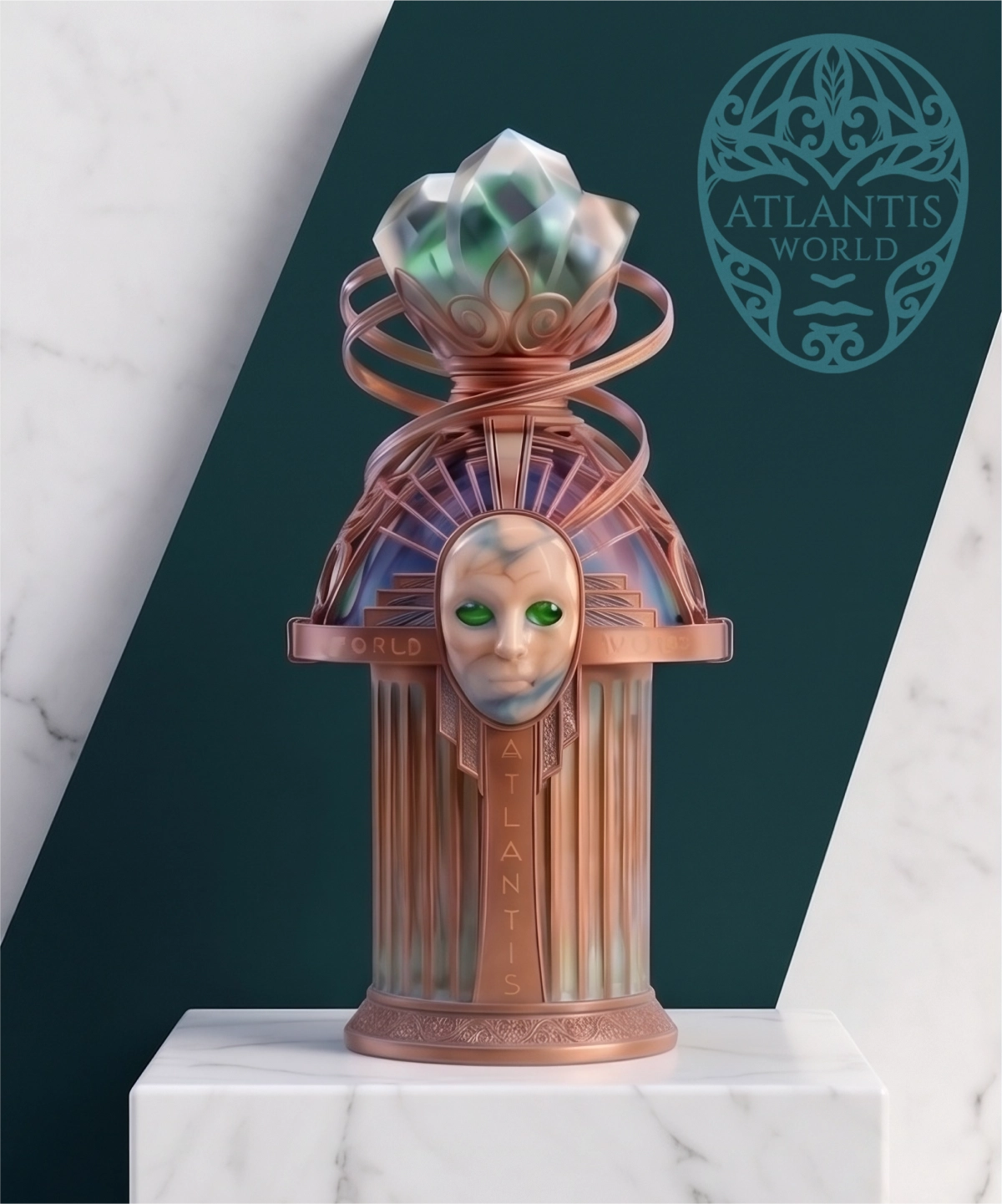 The Artifact on a pedestal
