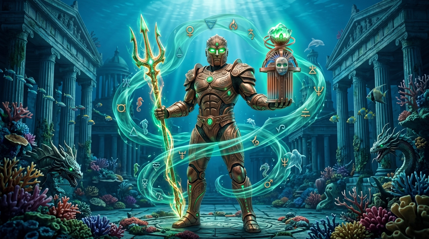 The Totem Artifact emerging from darkness